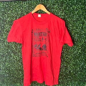 Vintage 80s Single Stitch Dog Tee Size Large